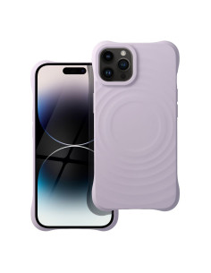 Silicone Zephyr Mag Cover compatible avec MagSafe pour IPHONE 13 lilas