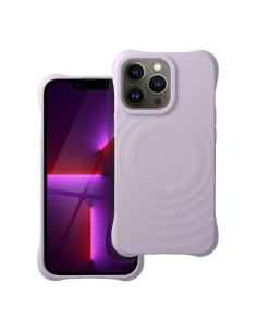 Silicone Zephyr Mag Cover compatible avec MagSafe pour IPHONE 13 PRO lilas