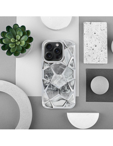 Coque TWINKI pour IPHONE 13 PRO argenté