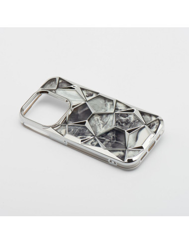Coque TWINKI pour IPHONE 13 PRO argenté