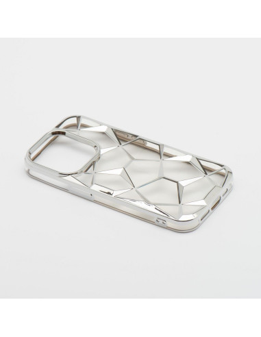 Coque TWINKI pour IPHONE 13 argenté