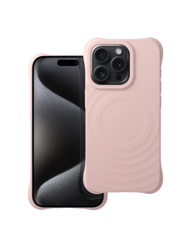 Silicone Zephyr Mag Cover compatible avec MagSafe pour IPHONE 13 PRO rose