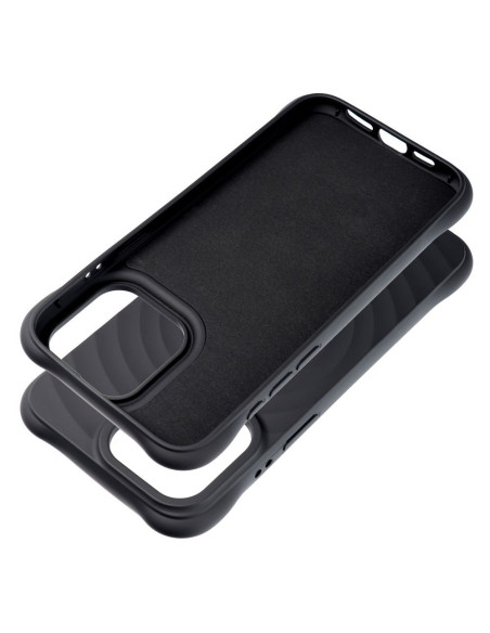 Silicone Zephyr Mag Cover compatible avec MagSafe pour IPHONE 14 PLUS noir