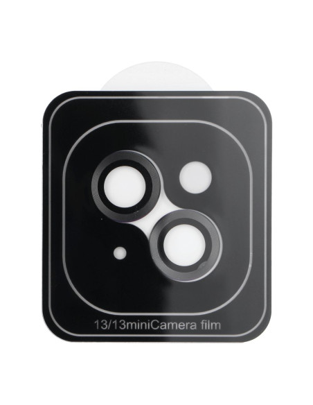 Cache caméra PROTECTOR 9H + applicateur pour IPHONE 13 / 13 MINI noir