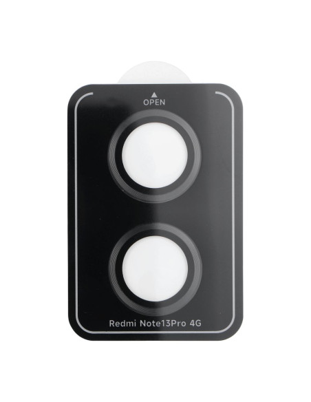 Cache caméra PROTECTOR 9H + applicateur pour XIAOMI NOTE 13 PRO 4G noir
