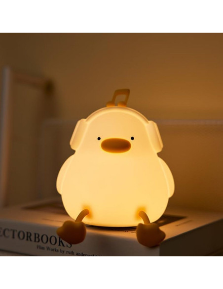 Veilleuse Art déco canard