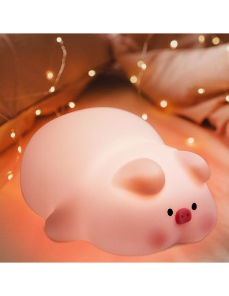 Veilleuse Art Déco Pig touch