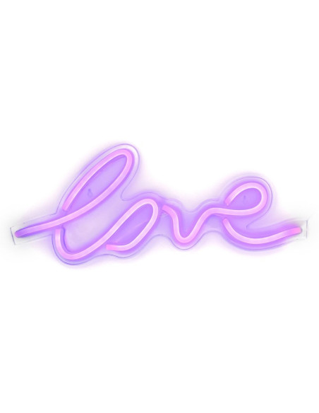 Neon LED on USB - LOVE model