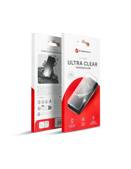 Forcell Verre trempé ultra clair - pour Iphone 13 Pro / 14 noir