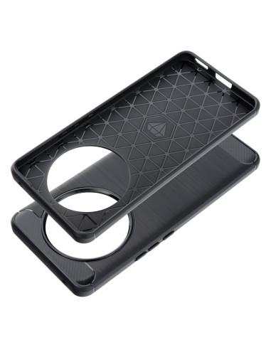 COQUE FORCELL - CARBON pour HONOR Magic 6 LITE NOIR