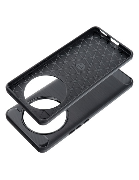 COQUE FORCELL - CARBON pour HONOR Magic 6 LITE NOIR