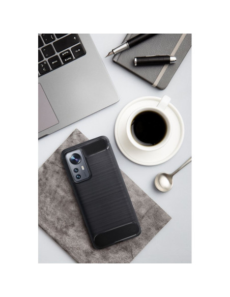 COQUE FORCELL - CARBON pour HUAWEI Nova 12s NOIR