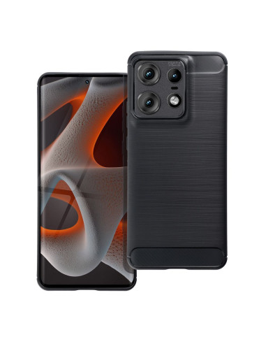 COQUE FORCELL - CARBON pour MOTOROLA EDGE 50 PRO NOIR