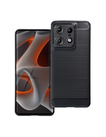 COQUE FORCELL - CARBON pour MOTOROLA EDGE 50 PRO NOIR