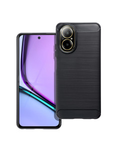 COQUE FORCELL - CARBON pour REALME C67 NOIR