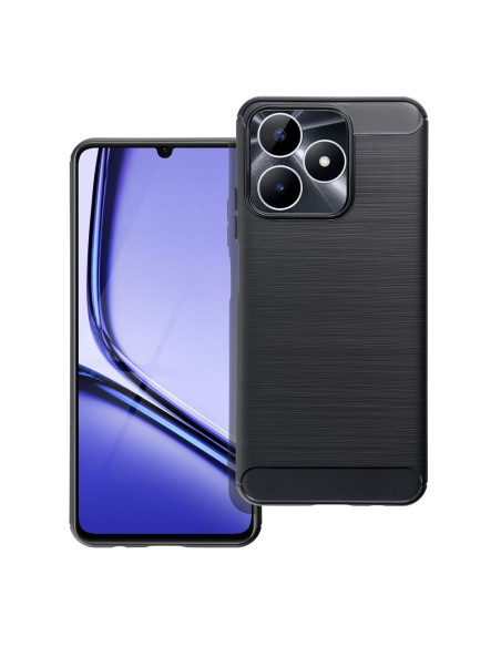 COQUE FORCELL - CARBON pour REALME NOTE 50 NOIR