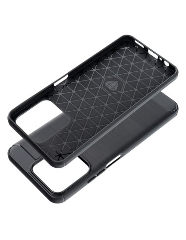COQUE FORCELL - CARBON pour REALME NOTE 50 NOIR