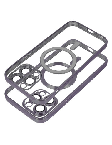 ELECTRO MAG COVER case compatible with MagSafe for IPHONE 16 black