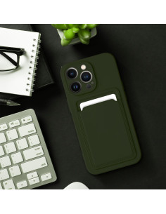 CARD case for IPHONE 16 Pro green 2