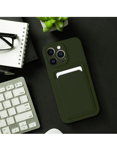 CARD case for IPHONE 16 Pro Max green