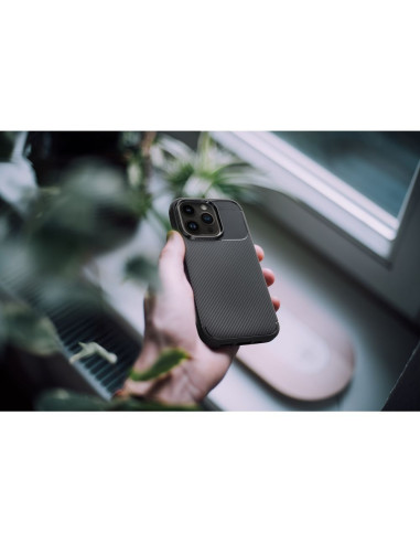 Coque CARBONE PREMIUM pour IPHONE 16 Pro Max noir