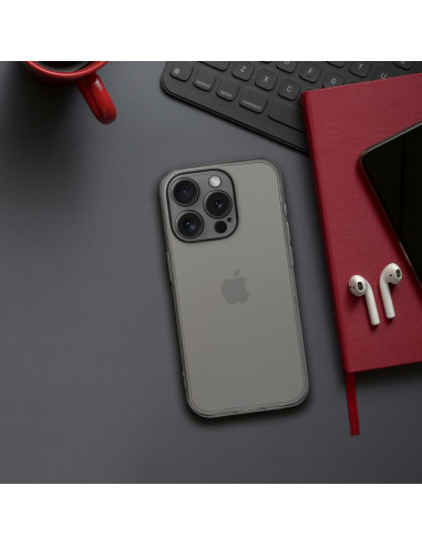 BOX PREMIUM 1,5 mm case for IPHONE 16 Pro Max transprent black