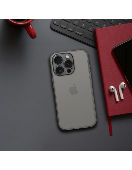 BOX PREMIUM 1,5 mm case for IPHONE 16 Pro Max transprent black