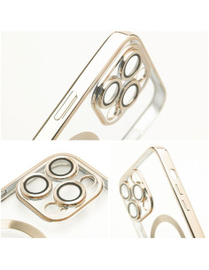 ELECTRO MAG COVER case compatible with MagSafe for IPHONE 16 Pro Max gold 2