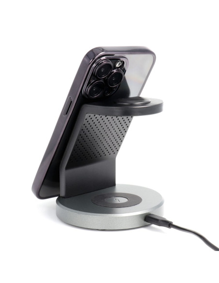 ELECTRO MAG COVER case compatible with MagSafe for IPHONE 16 Plus black