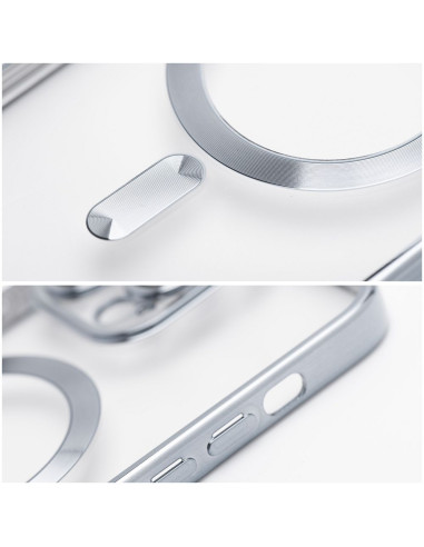 ELECTRO MAG COVER case compatible with MagSafe for IPHONE 16 Pro titanium