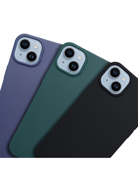 Coque MATT pour IPHONE 16 bleu