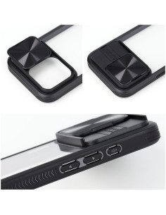 Coque SLIDER pour IPHONE 16 Pro noir 2