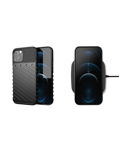 Coque THUNDER pour IPHONE 16 PRO noir