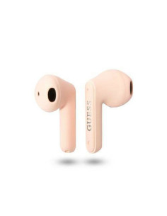 Bluetooth Earphones Stereo TWS GUESS with docking station GUTWST82TRP (Triangle Logo / pink) 2