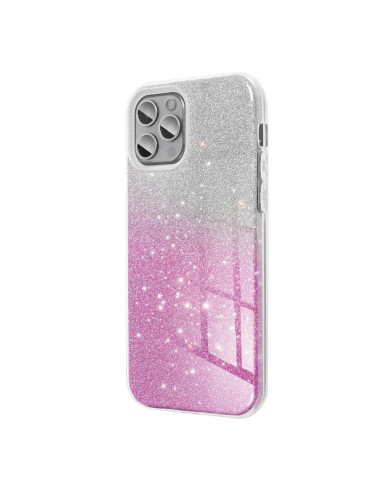 Coque Forcell - SHINING pour IPHONE 16 PRO TRANSPARENT / ROSE