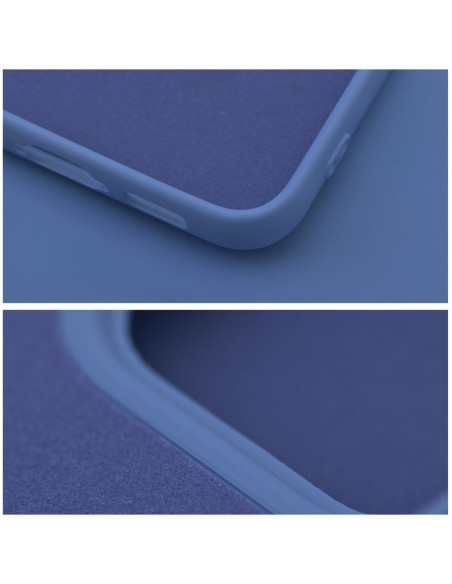 COQUE SILICONE pour IPHONE 16 PRO BLEU
