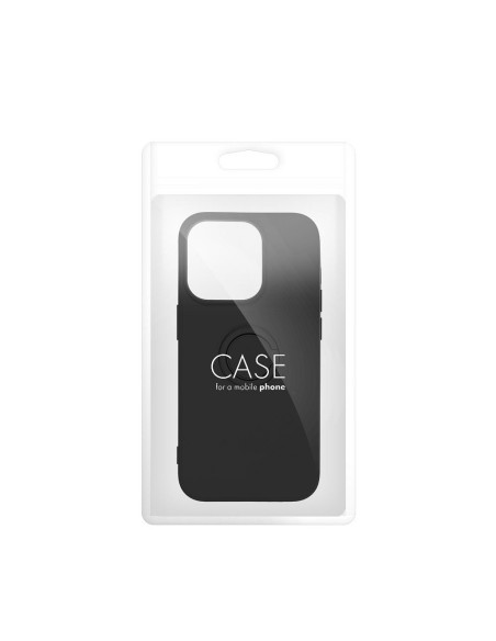 Coque SILICONE RING pour IPHONE 16 PRO noir