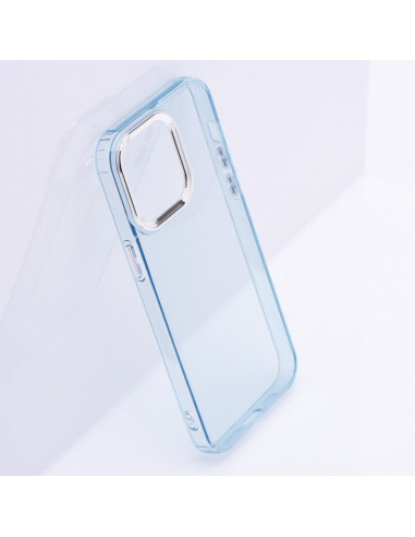 Coque PEARL pour IPHONE 16 Pro bleu clair