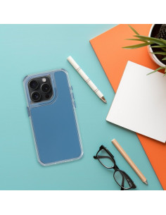 Coque MATRIX pour IPHONE 16 Pro Max bleu