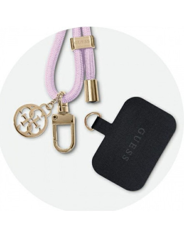 Pendentif GUESS GUUCNMG4EK (Cordon et breloque 4G / or noir)