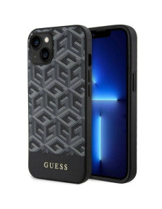 GUESS case for IPHONE 14 GUHMP14SHGCFSEK (MAG GCUBE) black