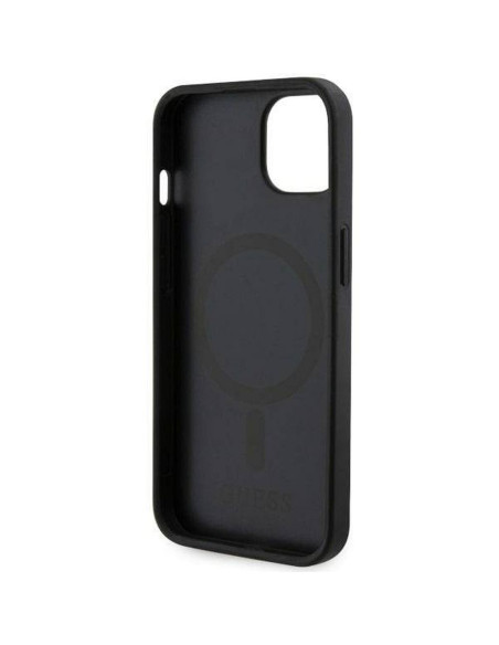 GUESS case for IPHONE 14 GUHMP14SHGCFSEK (MAG GCUBE) black