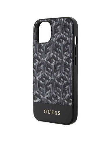 GUESS case for IPHONE 14 GUHMP14SHGCFSEK (MAG GCUBE) black