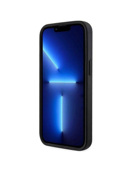 Véritable GUESS Case GUHMP14SHGCFSEK pour iPhone 14 (MAG GCUBE / marron)