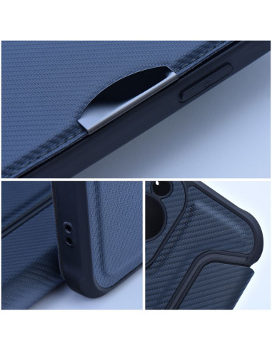 Etui RAZOR Book pour IPHONE 16 Pro Max noir