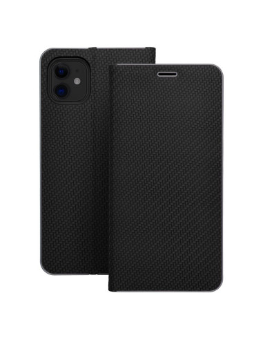 Etui LUNA Carbon pour IPHONE 16 Pro noir
