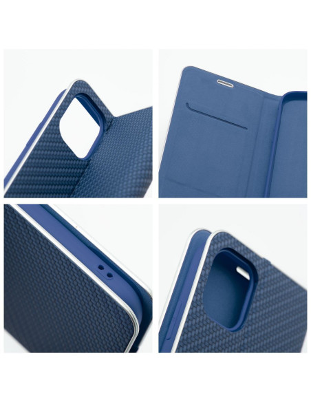 Etui LUNA Carbon pour IPHONE 16 Pro Max noir