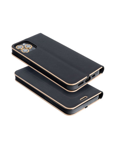 Etui Luna Book pour IPHONE 16 noir