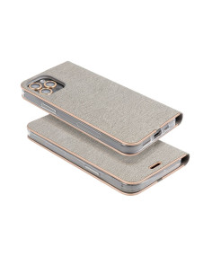 Etui Luna Book pour IPHONE 16 grey 2
