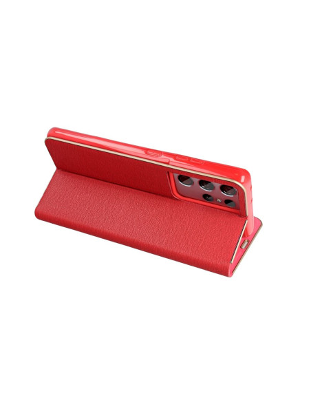 Etui Luna Book pour IPHONE 16 Pro rouge
